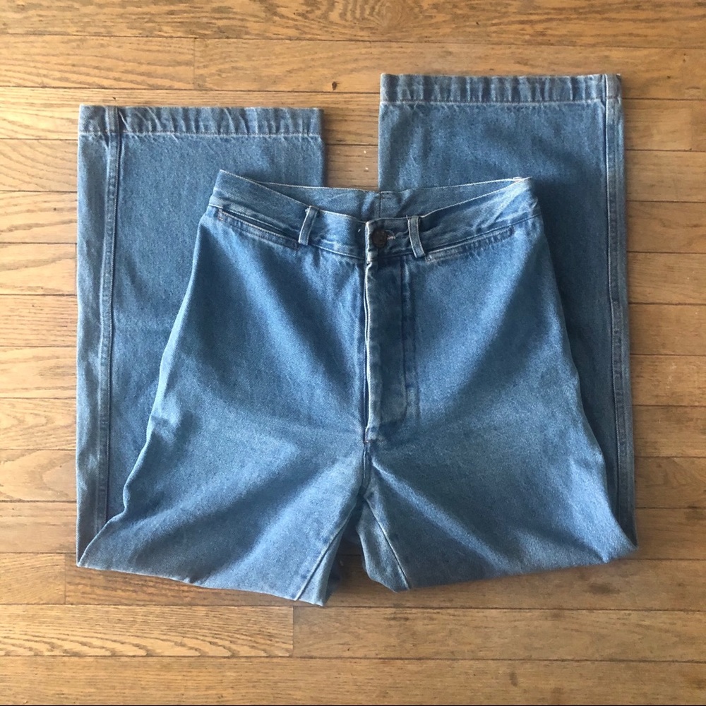 Caron Callahan sailor jeans